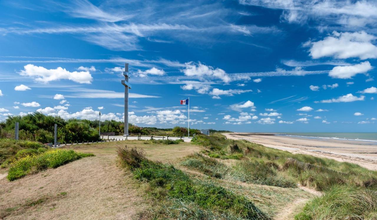 Appt lumineux - Avec balcon à 400m de la plage Courseulles-sur-Mer Exterior foto